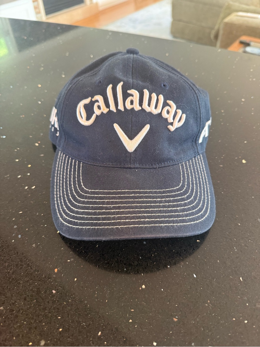 Callaway Navy Hat with White Embroidered Logo